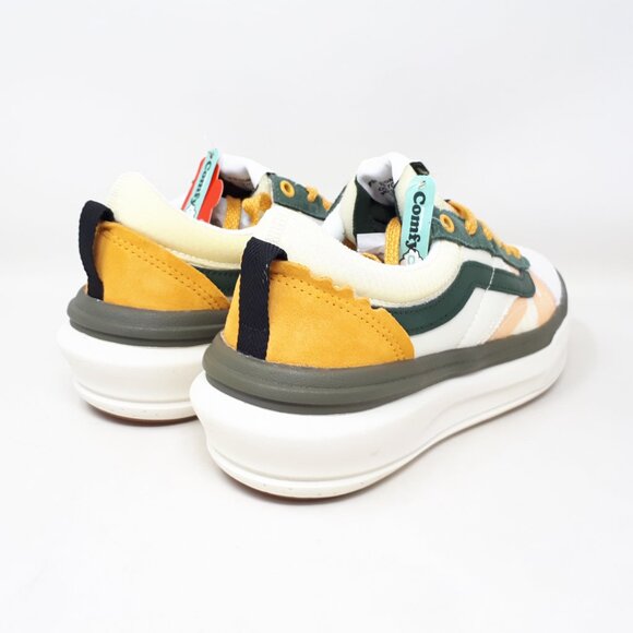 Vans Old Skool Overt CC Stacked Platform Shoe Sneaker Lux White Yellow Womens US - Picture 5 of 11